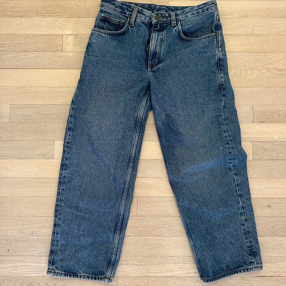 American Vintage cropped straight leg jeans